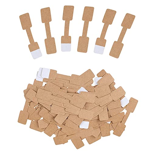 Niaciswe Quadrate Preisschilder 400 Stück: Klein, Braun, Selbstklebend, Kraftpapier, Preisetiketten, Display Karten, Schmucketiketten, Klebeetiketten Niaciswe Quadrate Preisschilder 400 Stück: Klein, Braun, Selbstklebend, Kraftpapier, Preisetiketten, Display Karten, Schmucketiketten, Klebeetiketten von Niaciswe