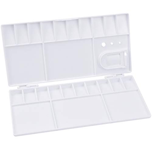 Palette Malen, Faltbare Farbpalette Aquarell Mischpalette aus Kunststoff für Kinder für Malerei Palette Malen, Faltbare Farbpalette Aquarell Mischpalette aus Kunststoff für Kinder für Malerei von NiceLand