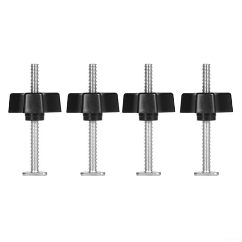 Niceminiwall 4 Set M8 T-Schienen-Schrauben und Knäufe Klemmset für Holzbearbeitungsvorrichtungen und Vorrichtungen mit T-Nut-Schrauben und Muttern für Werkbankzubehör Niceminiwall 4 Set M8 T-Schienen-Schrauben und Knäufe Klemmset für Holzbearbeitungsvorrichtungen und Vorrichtungen mit T-Nut-Schrauben und Muttern für Werkbankzubehör von Niceminiwall