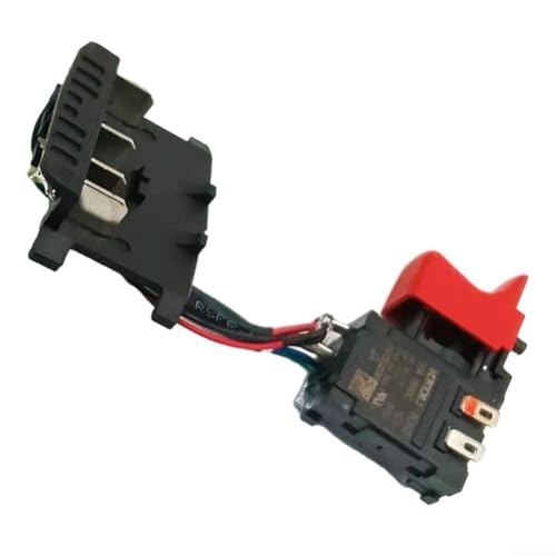 Niceminiwall Akku-Bohrmaschinen-Auslöseschalter für GSB180-LI GSR180-LI Elektrowerkzeuge, 18 V, 20 A, Ersatzteil, kompatibel mit Charge Drill 2607202330(0) von Niceminiwall