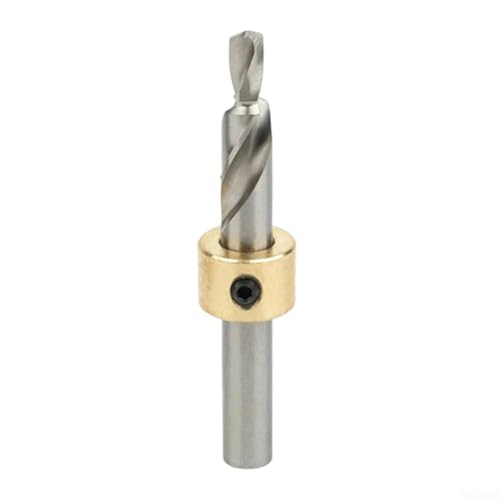 Niceminiwall Aluminium-Profilbohrer für HSS M6/M8 Stanzpositionierer mit verstellbarem Tiefenanschlag, 90 mm Hochgeschwindigkeitsstahl für präzises Bohren in Aluminium, weichen Metallen, Kunststoffen Niceminiwall Aluminium-Profilbohrer für HSS M6/M8 Stanzpositionierer mit verstellbarem Tiefenanschlag, 90 mm Hochgeschwindigkeitsstahl für präzises Bohren in Aluminium, weichen Metallen, Kunststoffen von Niceminiwall