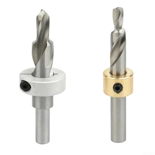 Niceminiwall Aluminium-Profilbohrer für HSS M6/M8 Stanzpositionierer mit verstellbarem Tiefenanschlag, 90 mm Hochgeschwindigkeitsstahl für präzises Bohren in Aluminium, weichen Metallen, Kunststoffen Niceminiwall Aluminium-Profilbohrer für HSS M6/M8 Stanzpositionierer mit verstellbarem Tiefenanschlag, 90 mm Hochgeschwindigkeitsstahl für präzises Bohren in Aluminium, weichen Metallen, Kunststoffen von Niceminiwall