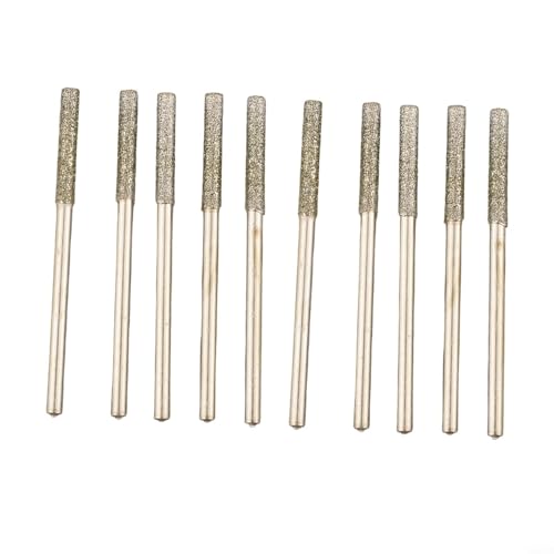 Niceminiwall Bohrer-Set, 0,8–2,5 mm, mit 2,35 mm Schaft für Glas, Jade, Bernstein, Schmuck, Fliesen, Porzellan, Keramik, Stein, Faser, Glas, Flasche, Lochbohrung, 10 Stück, 2,0 mm, 10 Stück Niceminiwall Bohrer-Set, 0,8–2,5 mm, mit 2,35 mm Schaft für Glas, Jade, Bernstein, Schmuck, Fliesen, Porzellan, Keramik, Stein, Faser, Glas, Flasche, Lochbohrung, 10 Stück, 2,0 mm, 10 Stück von Niceminiwall