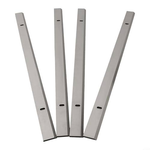 Niceminiwall HSS-Hobelmesser, 33 cm, Ersatz-Set, Hochgeschwindigkeitsstahl, 319 x 18,2 x 3 mm, Holzhobelmesser, kompatibel mit Craftsman Interskol PC-330, DH330, DH315(0) von Niceminiwall
