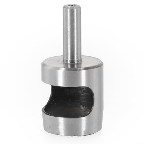Niceminiwall Leder-Lochstanzer-Set, 2–25 mm, Hohlstanzer für Gürtel, PVC-Kunststoff, Gummi, Schwamm, Stoff, Handwerk mit hoher Härte, Verschleißfestigkeit, Hitzebeständigkeit (24 mm) von Niceminiwall