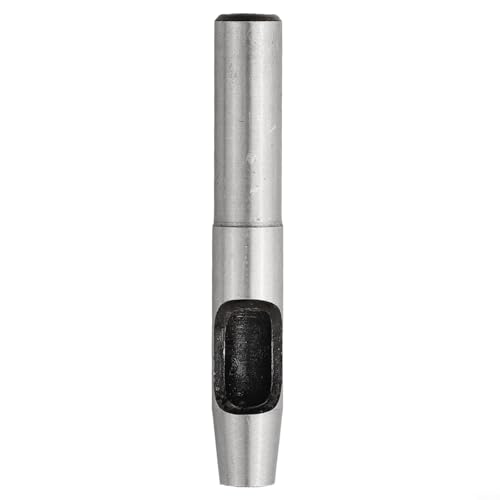 Niceminiwall Leder-Lochstanzer-Set, 2–25 mm, Hohlstanzer für Gürtel, PVC-Kunststoff, Gummi, Schwamm, Stoff, Handwerk mit hoher Härte, Verschleißfestigkeit, Hitzebeständigkeit (6 mm) von Niceminiwall