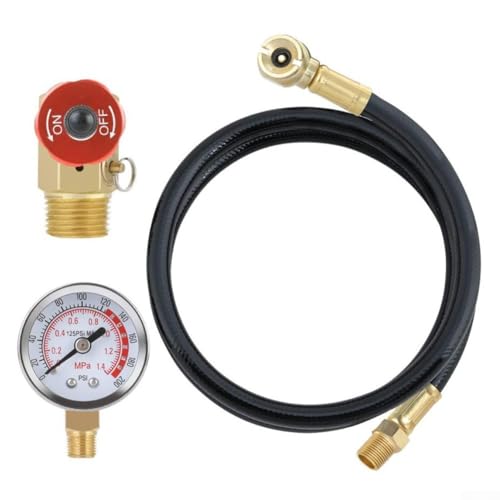 Niceminiwall Luftkompressor-Zylinderkopf-Basisventilplattendichtungen und Unterlegscheiben, 3-in-1-Ersatz-Set für Wartung und Reparatur von Luftkompressoren, langlebige Kunststoffkonstruktion, U(C) von Niceminiwall