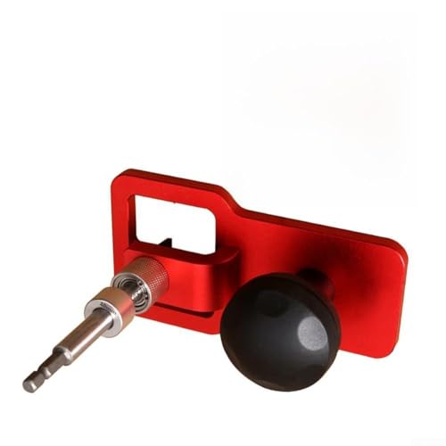 Niceminiwall Vertikaler Desktop-Lochstanzer mit Präzisionsbohrführung, verstellbarer Positionierer mit austauschbarer Bohrhülse für genaue Positionierung, Aluminium und Edelstahl (20 mm) von Niceminiwall