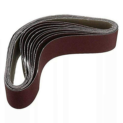 Schleifbänder, 10 Stück, 686 x 50 mm, Körnung 1000, Oxid-Schleifbänder Schleifbänder, 10 Stück, 686 x 50 mm, Körnung 1000, Oxid-Schleifbänder von Nicfaky