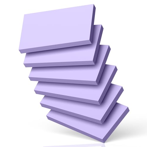 Blanko-Karteikarten, 7,6 x 12,7 cm, violett, unliniert, Lernkarten, tragbare Lernkarten, ideal für Notizen, Kunstskizzen, Büro- und Schulbedarf, 300 Stück Blanko-Karteikarten, 7,6 x 12,7 cm, violett, unliniert, Lernkarten, tragbare Lernkarten, ideal für Notizen, Kunstskizzen, Büro- und Schulbedarf, 300 Stück von Nichela