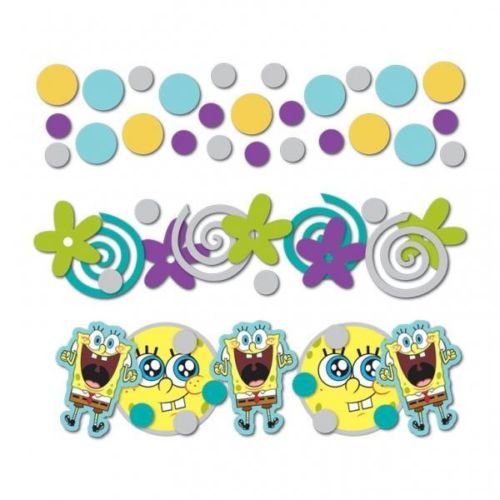 Spongebob Schwammkopf Geburtstag Party Tisch Konfetti Sprinkles – Triple Value Pack von Nickelodeon SpongeBob Squarepants