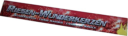 40 XXL Riesen Wunderkerzen Nico Feuerwerk a 45cm ca. je 90 Sekunden Brenndauer (40 Wunderkerzen, A) von Nico