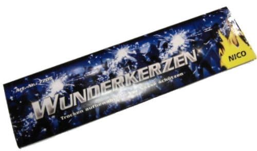 500 Wunderkerzen - Standard - 18cm von Nico