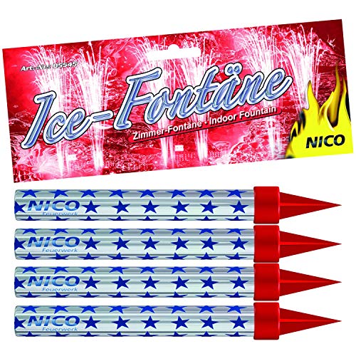 Nico 4er Set TORTENFONT?NEN Ice-Font?ne ca. 50 sec. Kuchen DEKO Hochzeit Zimmer - Font?NE (3) von Nico