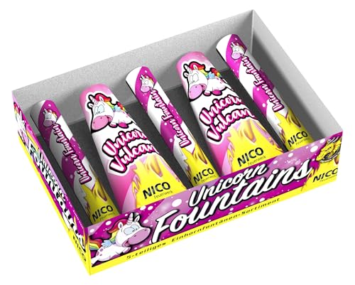 Nico Unicorn Fountains 5 teiliges Einhornfontänen Sortiment 56040 Nico Unicorn Fountains 5 teiliges Einhornfontänen Sortiment 56040 von Nico