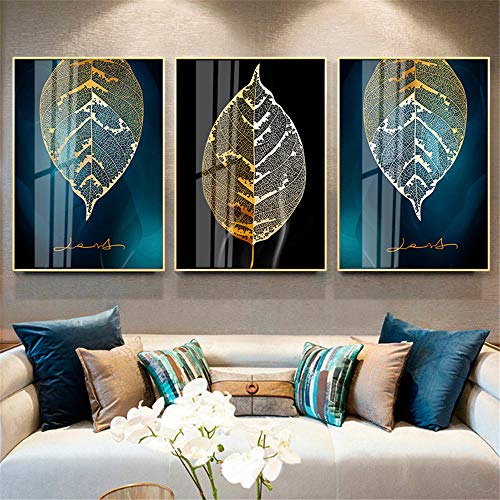 Nicole Knupfer 5D Diamond Painting Set, DIY Hohle Blätter Diamant Malerei Full Drill Crystal Strass Stickerei Bilder Kunst Handwerk für Home Wall Decor (120 * 60cm) von Nicole Knupfer
