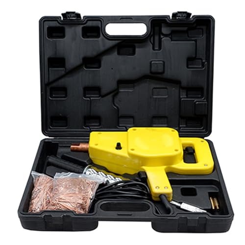 Nicvrea 2000-W-Bolzenschweißgerät, Dellenreparatur-Set, Punktschweißgerät, Bolzenschweißgerät, Dellenzieher-Set mit komplettem Zubehör, für die Karosseriereparatur B von Nicvrea