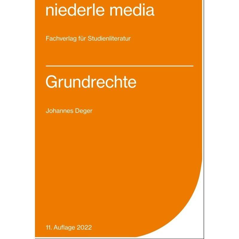 Grundrechte - 2022 - Johannes Deger, Kartoniert (TB) von Niederle Media