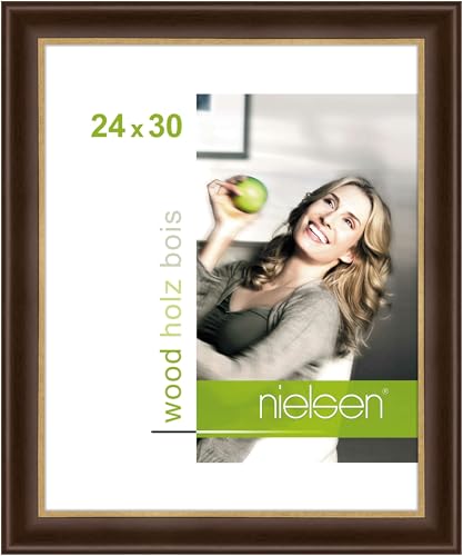 nielsen Holz Bilderrahmen Derby, 24x30 cm, Palisander von nielsen