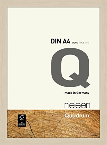 nielsen Holz Bilderrahmen Quadrum, 21x29,7 cm (A4), Ahorn von nielsen