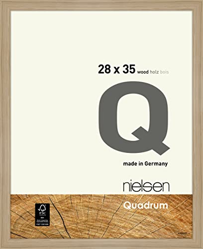 Nielsen Holz Bilderrahmen Quadrum, 28x35 cm, Eiche Natur von Nielsen