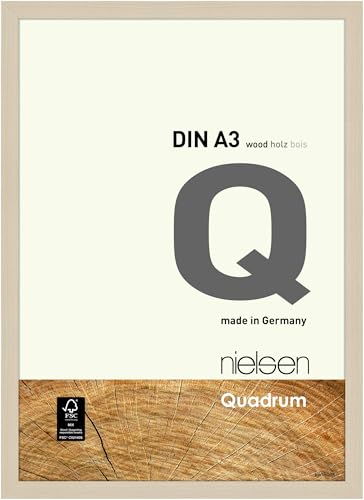 nielsen Holz Bilderrahmen Quadrum, 29,7x42 cm (A3), Ahorn von nielsen