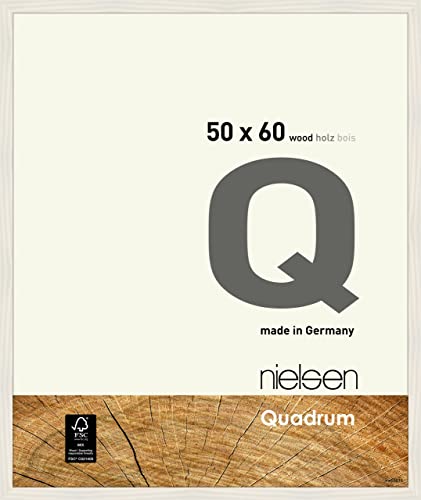 nielsen Holz Bilderrahmen Quadrum, 50x60 cm, Weiß von nielsen