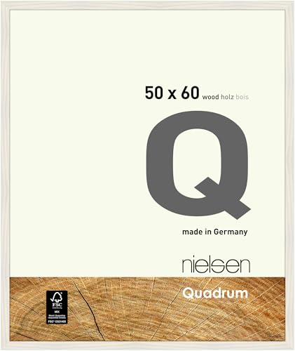 nielsen Holz Bilderrahmen Quadrum, 50x60 cm, Weiß von nielsen