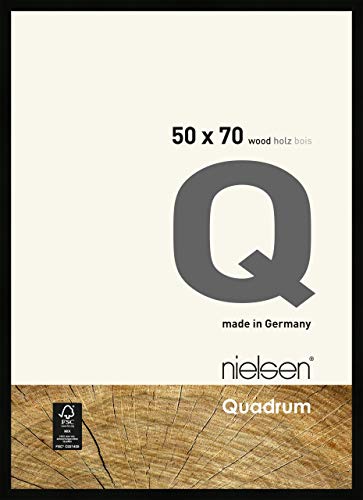 nielsen Holz Bilderrahmen Quadrum, 50x70 cm, Schwarz von nielsen