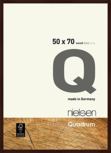 Nielsen Holz Bilderrahmen Quadrum, 50x70 cm, Wengé von Nielsen