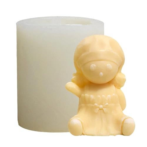 Niesel Kleine Mädchen-Form, Epoxid-Gussform – niedliche Silikon-Kerzenform für Seife, Sojawachs, Epoxidharz, Handwerk, Partys, Abendessen, Ornamente, Dekoration Niesel Kleine Mädchen-Form, Epoxid-Gussform – niedliche Silikon-Kerzenform für Seife, Sojawachs, Epoxidharz, Handwerk, Partys, Abendessen, Ornamente, Dekoration von Niesel