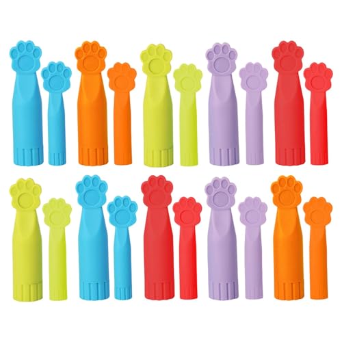 Niesel Nadelspitzenstopper zum Stricken, sichere Nadelkappen, bunte Nadelspitzenschutz mit Aufbewahrungsbox, Nadelspitzenstopper für Handwerk und Handarbeiten Niesel Nadelspitzenstopper zum Stricken, sichere Nadelkappen, bunte Nadelspitzenschutz mit Aufbewahrungsbox, Nadelspitzenstopper für Handwerk und Handarbeiten von Niesel