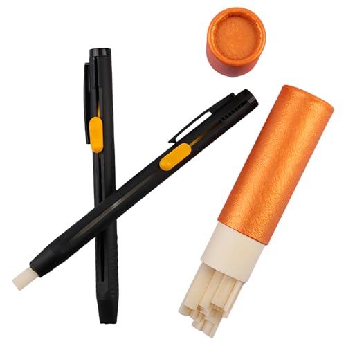 Niesel Nähkreide Für Stoffe - 2 Stück Stoffmarker | Unsichtbarer Marker Mit Nachfüllbaren Wachsmalstiften Für Schneider Kleidung Stoffe Möbel Niesel Nähkreide Für Stoffe - 2 Stück Stoffmarker | Unsichtbarer Marker Mit Nachfüllbaren Wachsmalstiften Für Schneider Kleidung Stoffe Möbel von Niesel