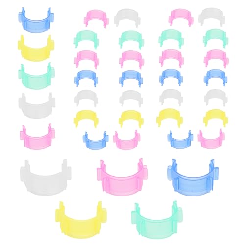 Niesel Nähspulenclip – 100 x Spulenhalter-Clips für Faden, multifunktionale Nähklemmen für Stickerei, Patch, Arbeit, Reparatur, Bekleidungsproduktion von Niesel