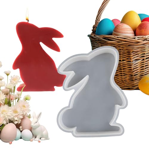 Niesel Silikonform mit Osterhasen-Motiv, antihaftbeschichtet, handgefertigt, für Gips, Epoxidharz, Kerze, , Seife Niesel Silikonform mit Osterhasen-Motiv, antihaftbeschichtet, handgefertigt, für Gips, Epoxidharz, Kerze, , Seife von Niesel