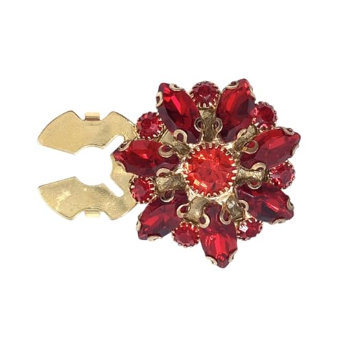 Niesel Strass-Knöpfe für Kleidung, abnehmbare Kristallknöpfe für Damen, dekorative Knöpfe, Kristallverzierungen, flache Rückseite, Blumen-Charm-Zubehör zum Basteln Niesel Strass-Knöpfe für Kleidung, abnehmbare Kristallknöpfe für Damen, dekorative Knöpfe, Kristallverzierungen, flache Rückseite, Blumen-Charm-Zubehör zum Basteln von Niesel