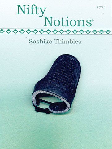 Nifty Notions Sashiko-Leder-Fingerhüte Nifty Notions Sashiko-Leder-Fingerhüte von Nifty Notions
