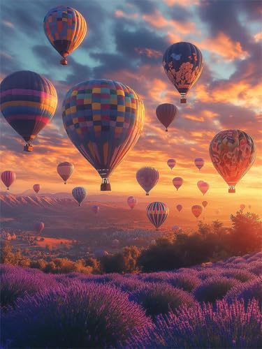 Diamond Painting Erwachsene, Diamant Painting Bilder Ballon Runder DIY Vollbohrer Diamant Malerei Stadt Stickerei Kreuzstich, Easy Mosaikherstellung Bastelset for Home Dekor Geschenke 60x80cm L-377 Diamond Painting Erwachsene, Diamant Painting Bilder Ballon Runder DIY Vollbohrer Diamant Malerei Stadt Stickerei Kreuzstich, Easy Mosaikherstellung Bastelset for Home Dekor Geschenke 60x80cm L-377 von Nigsnxng