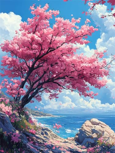 Diamond Painting Erwachsene, Diamant Painting Bilder Strand Runder DIY Vollbohrer Diamant Malerei Baum Stickerei Kreuzstich,Easy Mosaikherstellung Bastelset for Home Wand Dekor Geschenke 40x60cm L-325 Diamond Painting Erwachsene, Diamant Painting Bilder Strand Runder DIY Vollbohrer Diamant Malerei Baum Stickerei Kreuzstich,Easy Mosaikherstellung Bastelset for Home Wand Dekor Geschenke 40x60cm L-325 von Nigsnxng