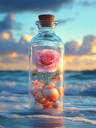 Diamond Painting Erwachsene, Diamant Painting Bilder Strand Runder DIY Vollbohrer Diamant Malerei Rose Stickerei Kreuzstich, Easy Mosaikherstellung Bastelset for Home Dekor Geschenke 80x100cm L-323 Diamond Painting Erwachsene, Diamant Painting Bilder Strand Runder DIY Vollbohrer Diamant Malerei Rose Stickerei Kreuzstich, Easy Mosaikherstellung Bastelset for Home Dekor Geschenke 80x100cm L-323 von Nigsnxng