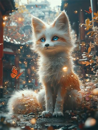Diamond Painting xxl 50x70cm Tier Diamant Painting Bilder Kinder, Full Drill DIY Diamant Malerei Schmetterling Crystal Rhinestone Embroidery Cross Stitch Art Craft for Home Schlafzimmer Decor L-395 Diamond Painting xxl 50x70cm Tier Diamant Painting Bilder Kinder, Full Drill DIY Diamant Malerei Schmetterling Crystal Rhinestone Embroidery Cross Stitch Art Craft for Home Schlafzimmer Decor L-395 von Nigsnxng