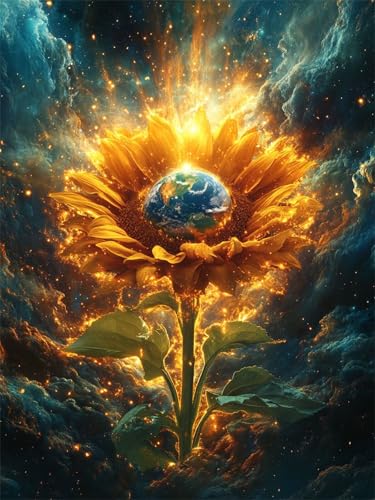 Diamond Painting xxl 60x90cm Abstrakt Diamant Painting Bilder Kinder, Full Drill DIY Diamant Malerei Sonnenblume Crystal Rhinestone Embroidery Cross Stitch Art Craft for Home Wohnzimmer Decor L-359 Diamond Painting xxl 60x90cm Abstrakt Diamant Painting Bilder Kinder, Full Drill DIY Diamant Malerei Sonnenblume Crystal Rhinestone Embroidery Cross Stitch Art Craft for Home Wohnzimmer Decor L-359 von Nigsnxng