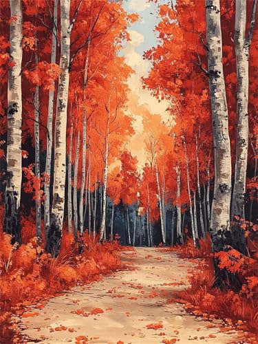 Diamond Painting xxl 60x90cm Herbst Diamant Painting Bilder Kinder,Full Drill DIY Diamant Malerei Wald Crystal Rhinestone Embroidery Cross Stitch Art Craft for Home Wohnzimmer Schlafzimmer Decor L-370 Diamond Painting xxl 60x90cm Herbst Diamant Painting Bilder Kinder,Full Drill DIY Diamant Malerei Wald Crystal Rhinestone Embroidery Cross Stitch Art Craft for Home Wohnzimmer Schlafzimmer Decor L-370 von Nigsnxng
