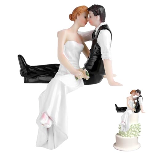 Braut Bräutigam Hochzeitstorte Kunststoff Topper Hochzeitstorte Topper Paar Braut Und Bräutigam Figur Hochzeitstorte Topper Paar Braut Und Bräutigam Figur Lustige Dekoration von Niiyen