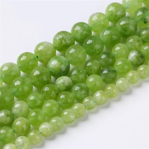 GN Peridot Perlen Naturstein Runde lose Abstandshalter Perlen für Schmuckherstellung DIY Armband Ohrringe 10 mm 36 bis 38 Stück GN Peridot Perlen Naturstein Runde lose Abstandshalter Perlen für Schmuckherstellung DIY Armband Ohrringe 10 mm 36 bis 38 Stück von Niiyyjj
