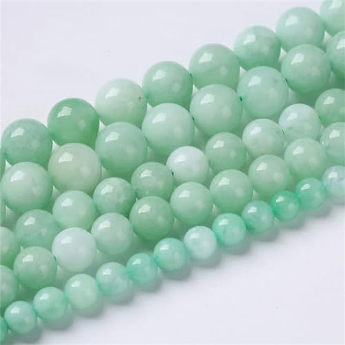 Natürliche Achat-Perlen, matt, Onyx, Achate, rund, lose Perlen für Schmuckherstellung, DIY-Armbänder, GN Angelit, 6 mm, 59 bis 63 Stück von Niiyyjj