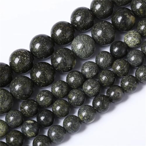 Natürliche Stein GN Seraphinit Jaspis Perlen Runde lose Perlen für Schmuckherstellung DIY Armband Halskette Charms 10 mm 36 bis 38 Stück Natürliche Stein GN Seraphinit Jaspis Perlen Runde lose Perlen für Schmuckherstellung DIY Armband Halskette Charms 10 mm 36 bis 38 Stück von Niiyyjj