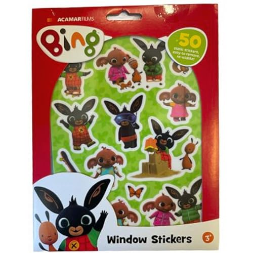 Bambolino Toys - 019072 Bing Fensteraufkleber - 50 Stück von Nijntje