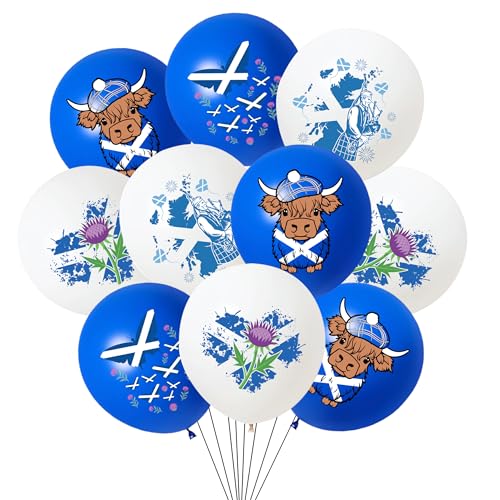 20 Stück St. Andrew's Day Party Dekorationen Ballons schottische Ballons für schottische Nationalverbrennungen Nacht Tag Dekorationen patriotisch 20 Stück St. Andrew's Day Party Dekorationen Ballons schottische Ballons für schottische Nationalverbrennungen Nacht Tag Dekorationen patriotisch von Nikolaus