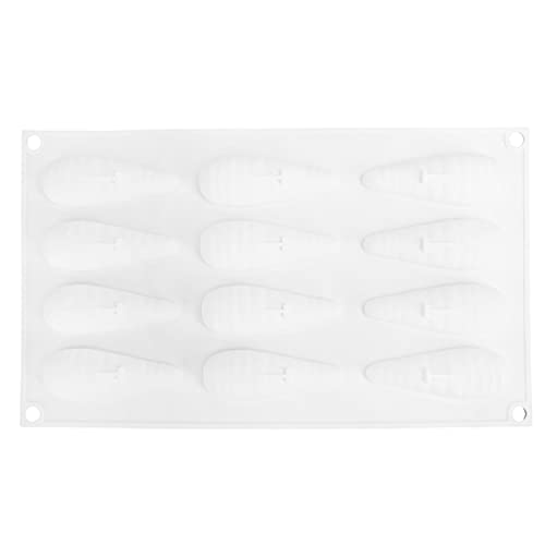 Karottenform Silikonkuchenform 12 Gitter zum Backen von Küchenhaus von Nikou